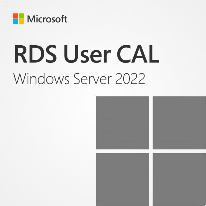 Windows Server 2022 Remote Desktop Services User Cal (RDS) (5 Pack) - Discount Software Stop