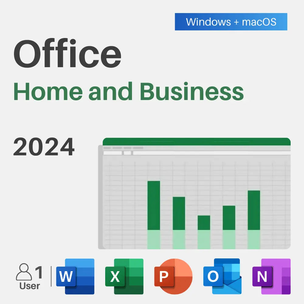 Microsoft Office Home and Business 2024 for PC and Mac